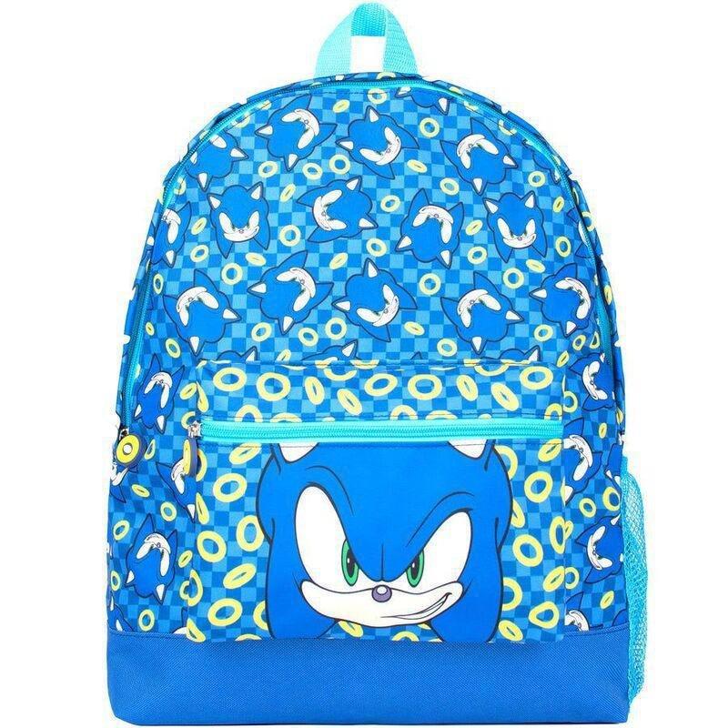 Fringoo Personalize Kids Backpack - Sonic The Hedgehog Blue, , medium