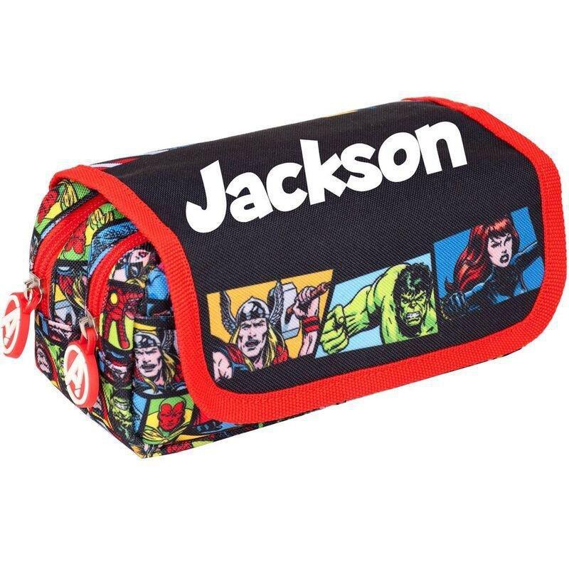 Fringoo Personalize Pencil Case - Avengers Multicolor, , medium