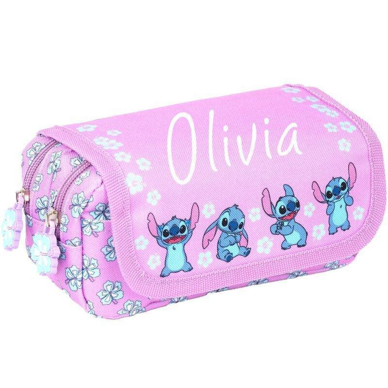Fringoo Personalize Pencil Case - Stitch Pink, , medium