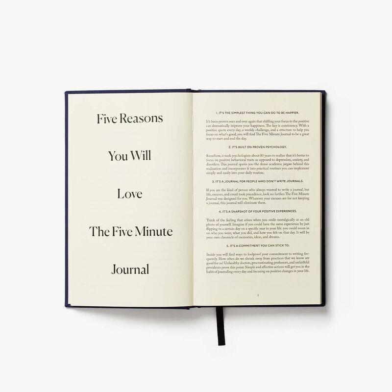 Intelligent Change Five Minute Journal Graduate Edition - Black, , large image number 0