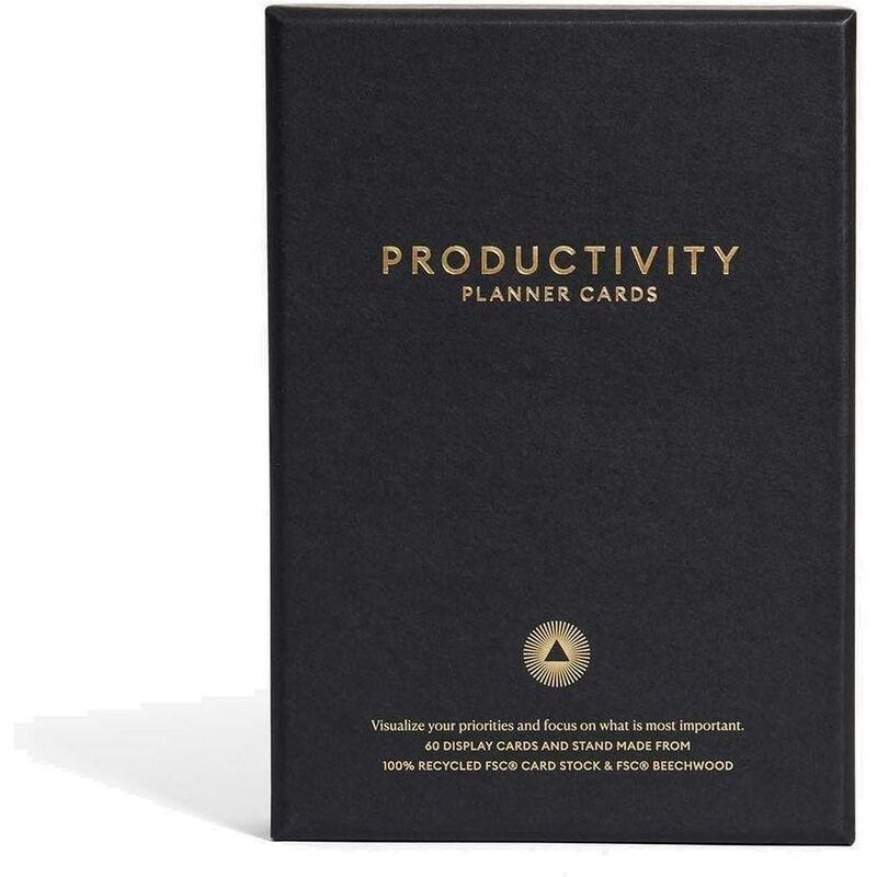Intelligent Change Productivity Planner Cards - Black, , large image number 1
