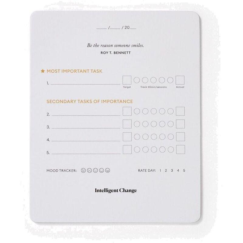 Intelligent Change Productivity Planner Cards - Black, , large image number 5