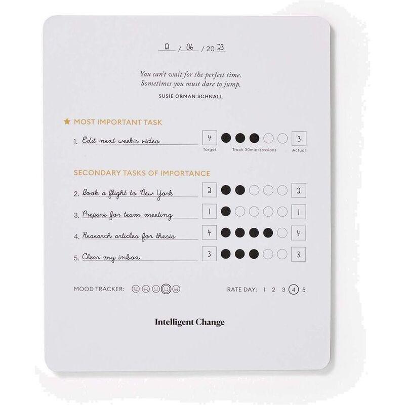 Intelligent Change Productivity Planner Cards - Black, , large image number 7