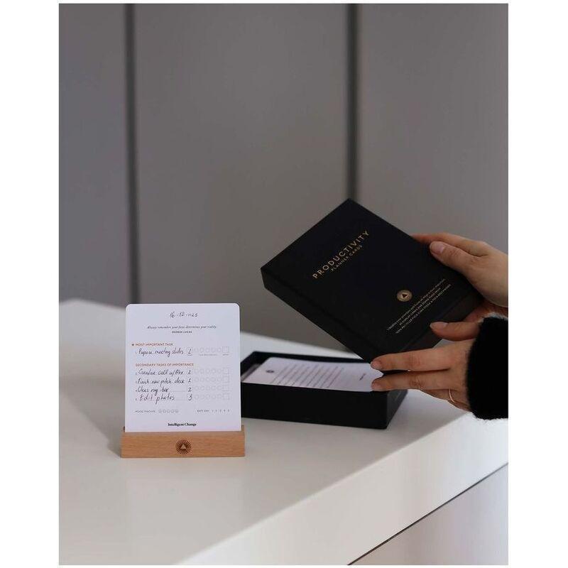 Intelligent Change Productivity Planner Cards - Black, , large image number 9