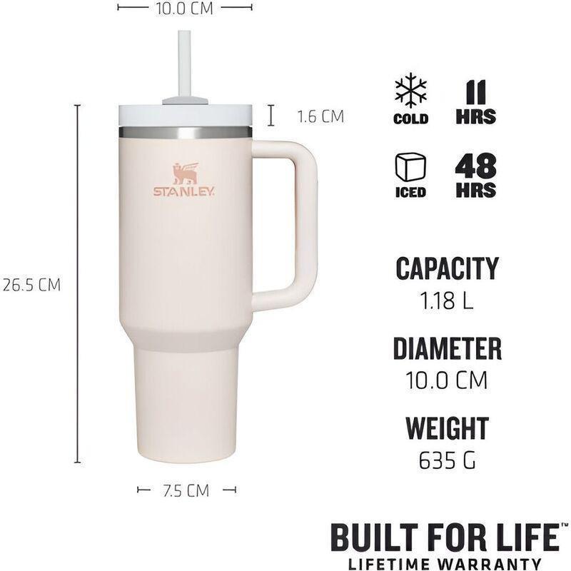 Stanley Quencher H2.0 Flowstate Travel Tumbler 1.2L/40 oz - Rose Quartz, , large image number 1