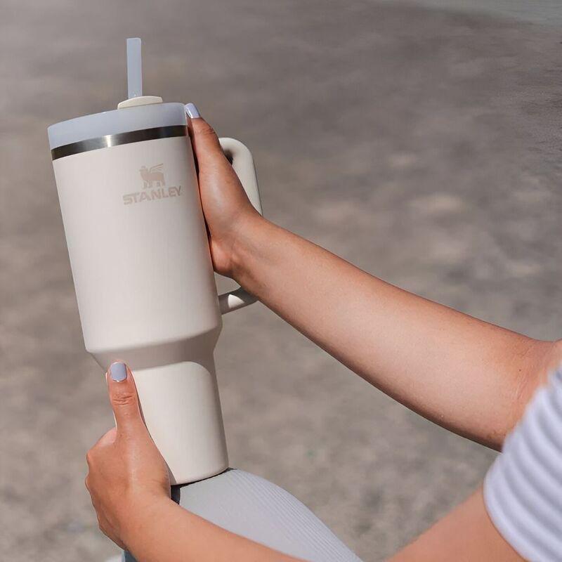 Stanley Quencher H2.0 Flowstate Travel Tumbler 1.2L/40 oz - Cream, , large image number 4