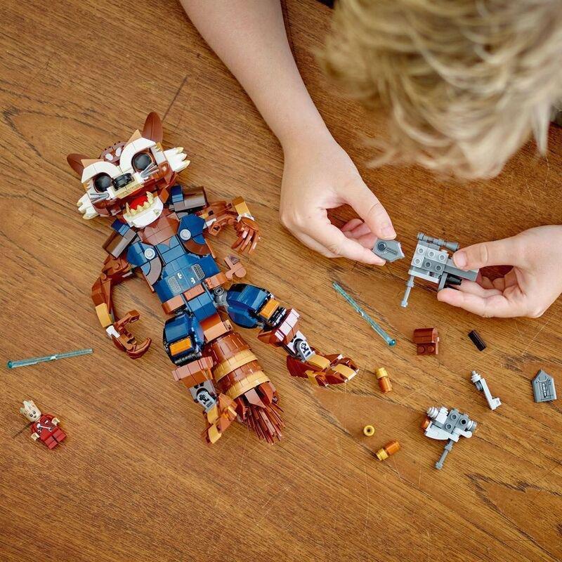 LEGO Marvel Rocket & Baby Groot 76282 Building Set (566 pieces), , large image number 3