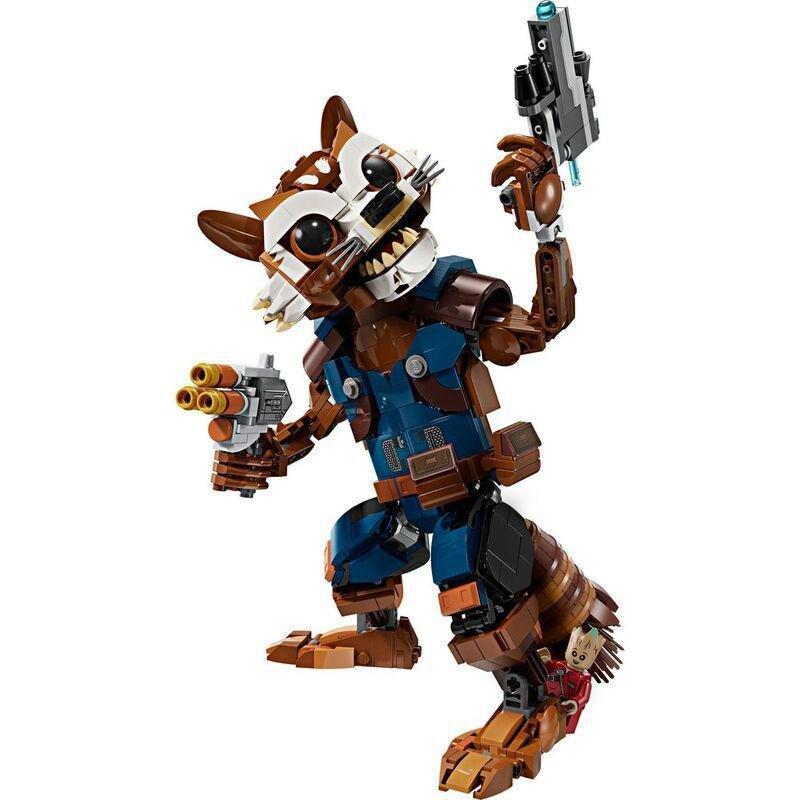 LEGO Marvel Rocket & Baby Groot 76282 Building Set (566 pieces), , large image number 8