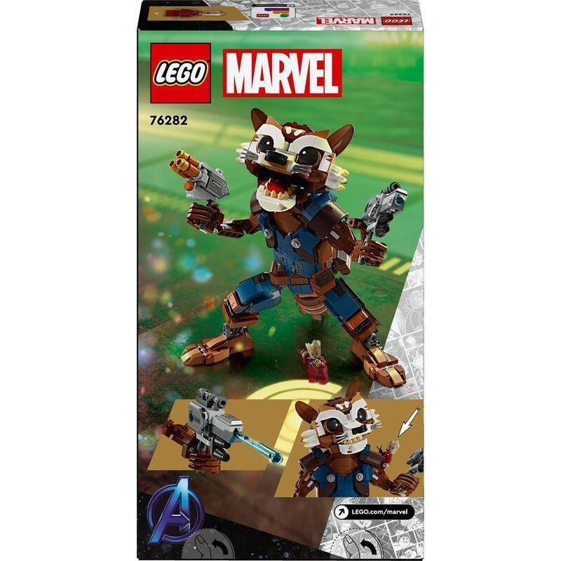 LEGO Marvel Rocket & Baby Groot 76282 Building Set (566 pieces), , large image number 9