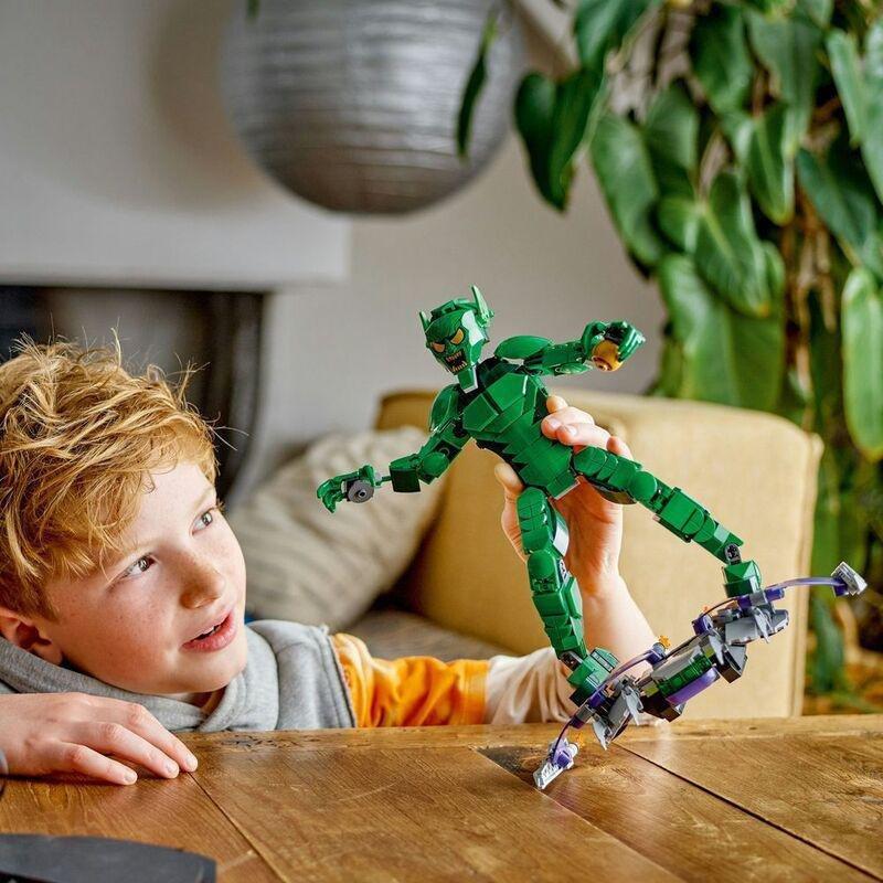 LEGO Marvel Green Goblin Construction Figure 76284 Building Set (471 pieces), , large image number 2