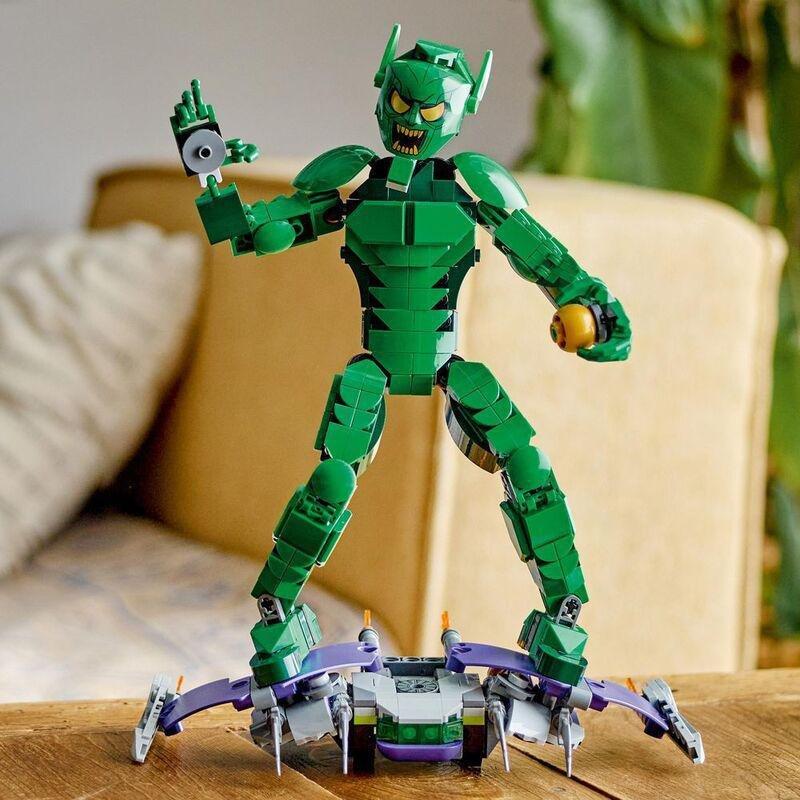 LEGO Marvel Green Goblin Construction Figure 76284 Building Set (471 pieces), , large image number 4