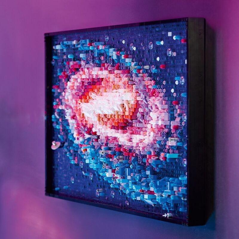 LEGO Art The Milky Way Galaxy Wall Art Set 31212 Building Set (3091 pieces), , large image number 2