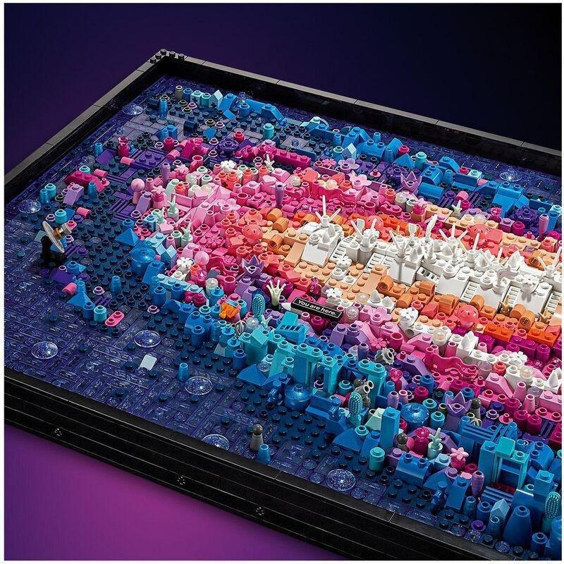 LEGO Art The Milky Way Galaxy Wall Art Set 31212 Building Set (3091 pieces), , large image number 3