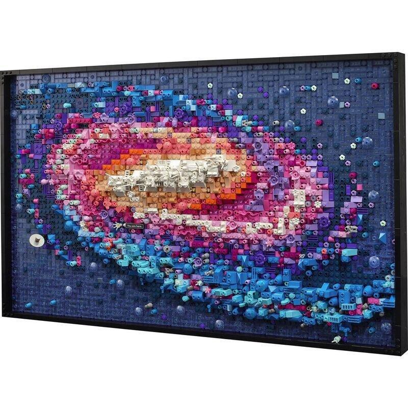 LEGO Art The Milky Way Galaxy Wall Art Set 31212 Building Set (3091 pieces), , large image number 5