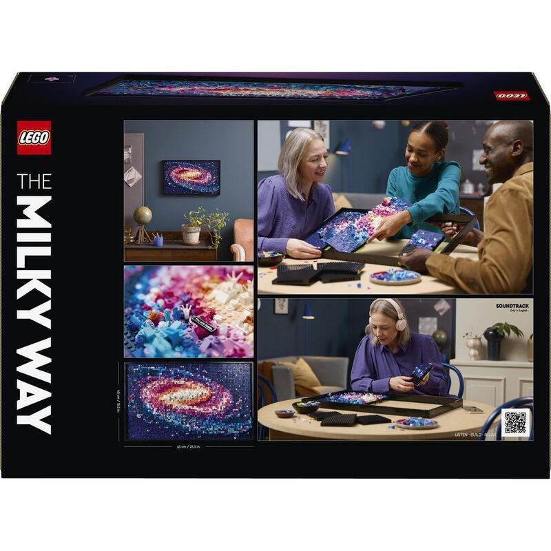 LEGO Art The Milky Way Galaxy Wall Art Set 31212 Building Set (3091 pieces), , large image number 6