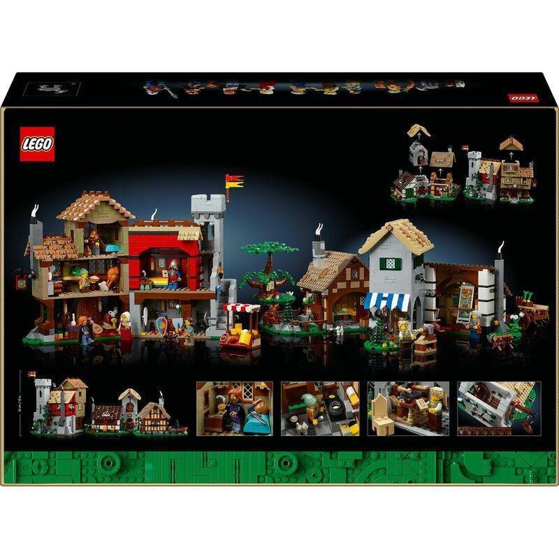 LEGO Icons Medieval Town Square Building Set 10332 Building Set (3304 pieces), , large image number 1