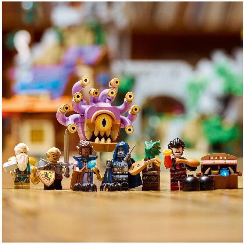 LEGO Ideas Dungeons & Dragons: Red Dragon's Tale Building Set (3745 pieces), , large image number 5