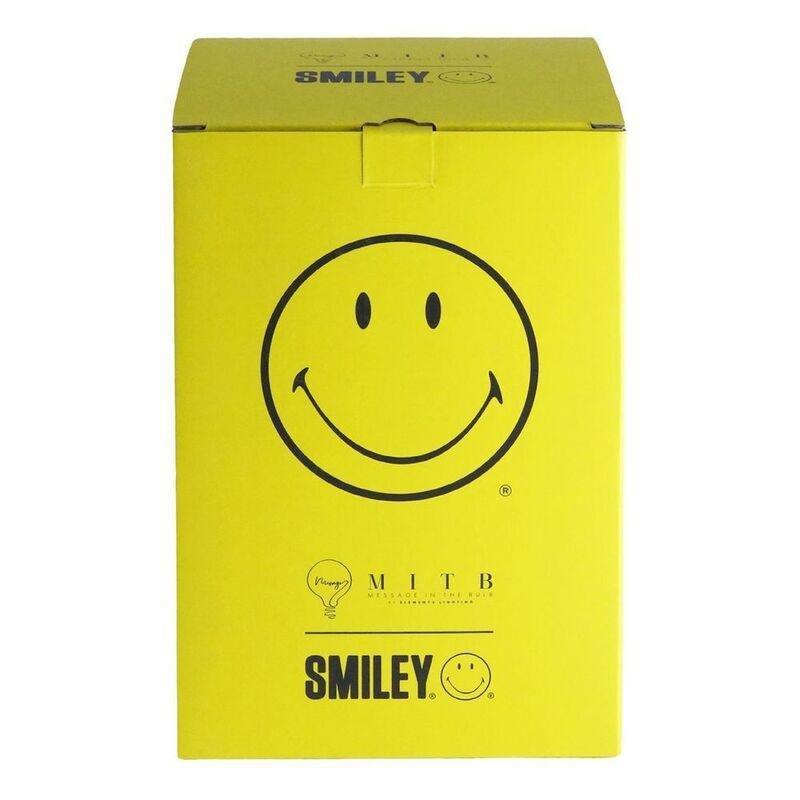 Message in the Bulb 904140X Smileyworld Calm LED Light Bulb (6 Volt) - Amber Glass - 2200K Light, , large image number 2