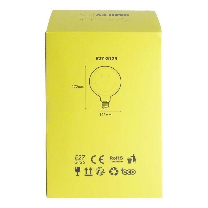 Message in the Bulb 904140X Smileyworld Calm LED Light Bulb (6 Volt) - Amber Glass - 2200K Light, , large image number 3