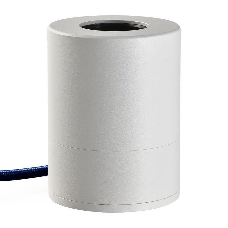 Message in the Bulb 306028G Pop Table Lamp Base - White with Blue Cable, , medium