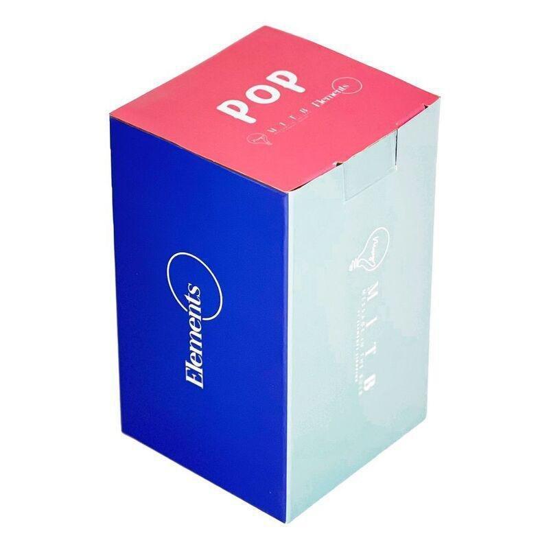 Message in the Bulb 306028G Pop Table Lamp Base - White with Blue Cable, , large image number 1