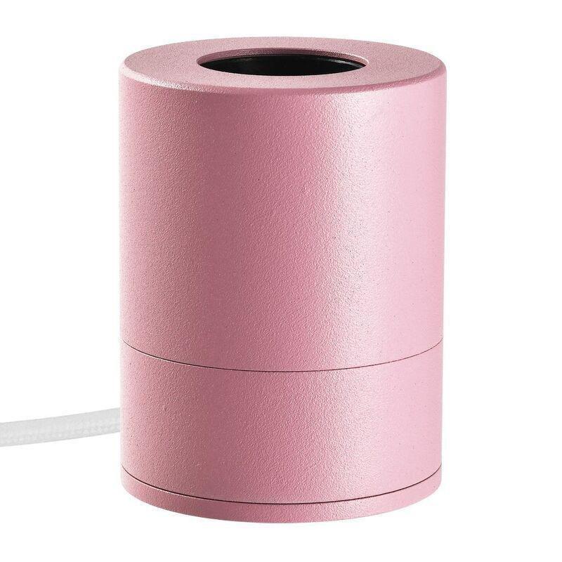 Message In The Bulb - 306030G Pop Table Lamp Base - Pink with White Cable, , medium