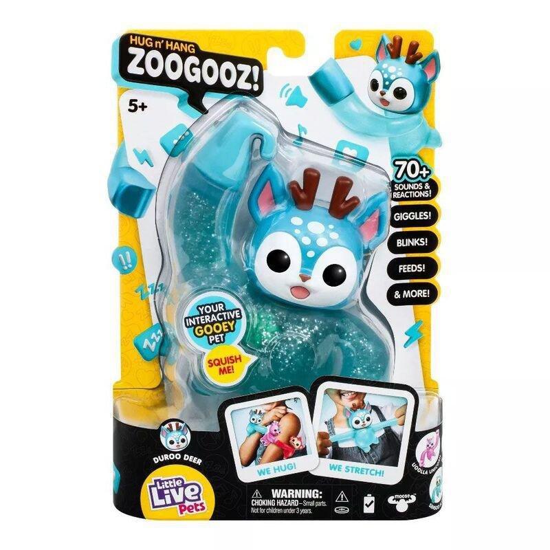 Little Live Pets Hug N Hang Zoogooz Duroo Deer Interactive Figure, , large image number 0