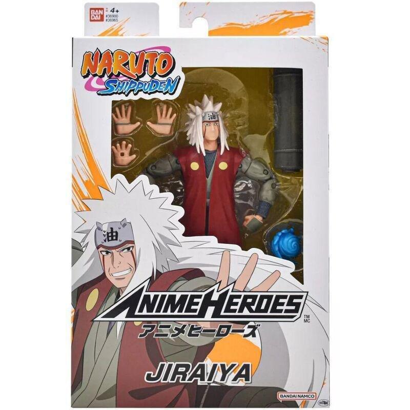 Bandai Anime Heroes Naruto Jiraiya 6.5-Inch Action Figure, , large image number 0