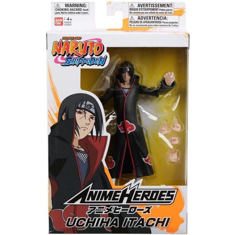 Bandai Anime Heroes Naruto Itachi Uchiha 6.5-Inch Action Figure, , large image number 0