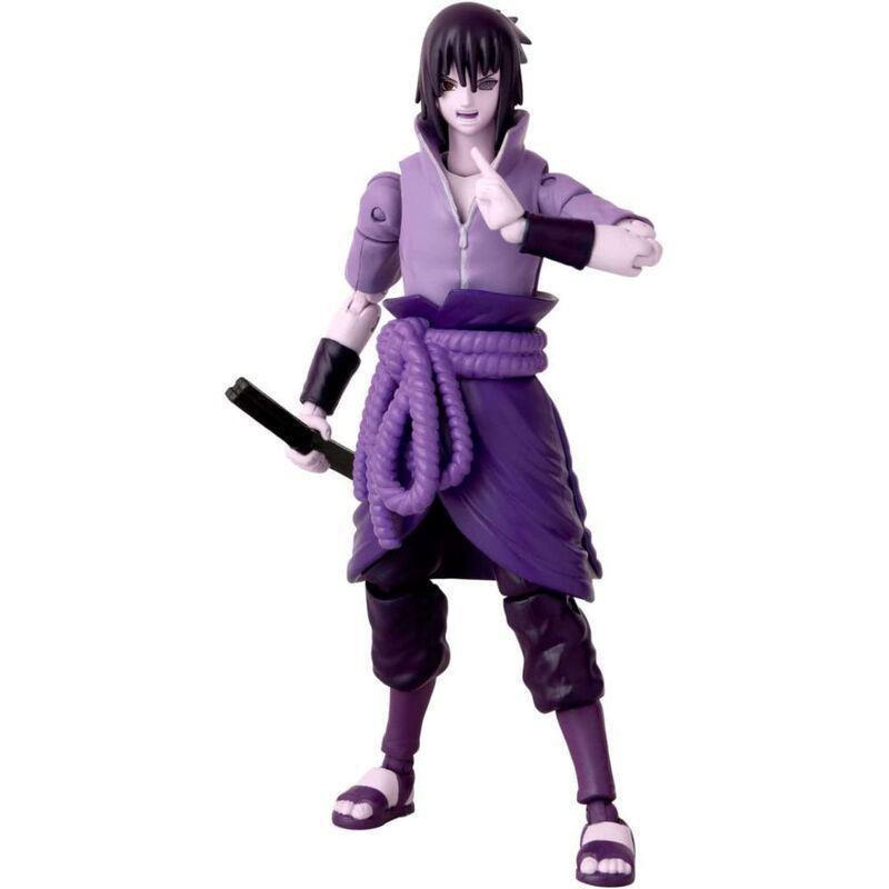 Bandai Anime Heroes Naruto Sasuke Uchiha 6.5-Inch Action Figure, , large image number 1