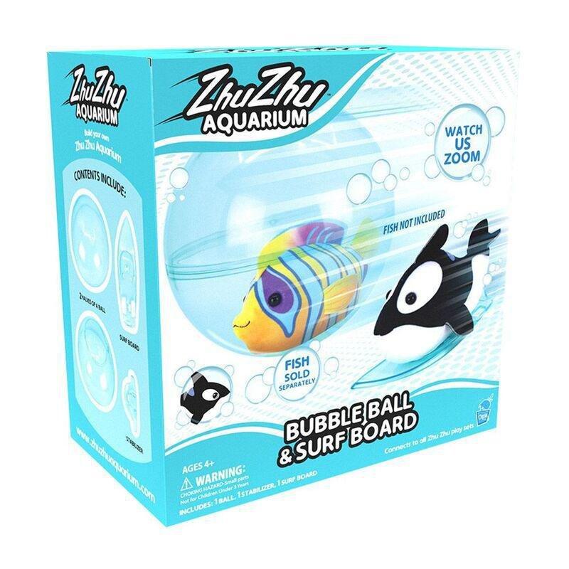 Zhu Zhu Pets Aquarium Bubble Ball & Surfboard Playset, , large image number 0