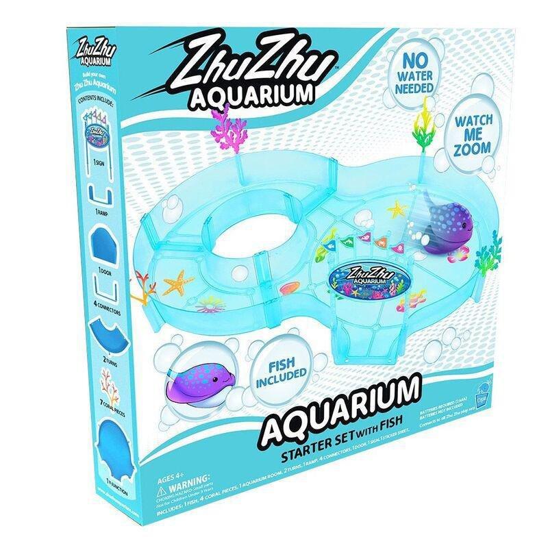 Zhu Zhu Pets Aquarium Starter Set With Fish Playset, , medium