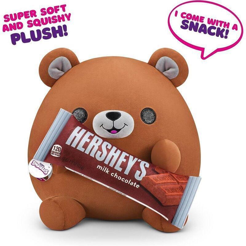 Snackles Series 2 Bear Holding Plush Hershey's Milk Chocolate, , large image number 2
