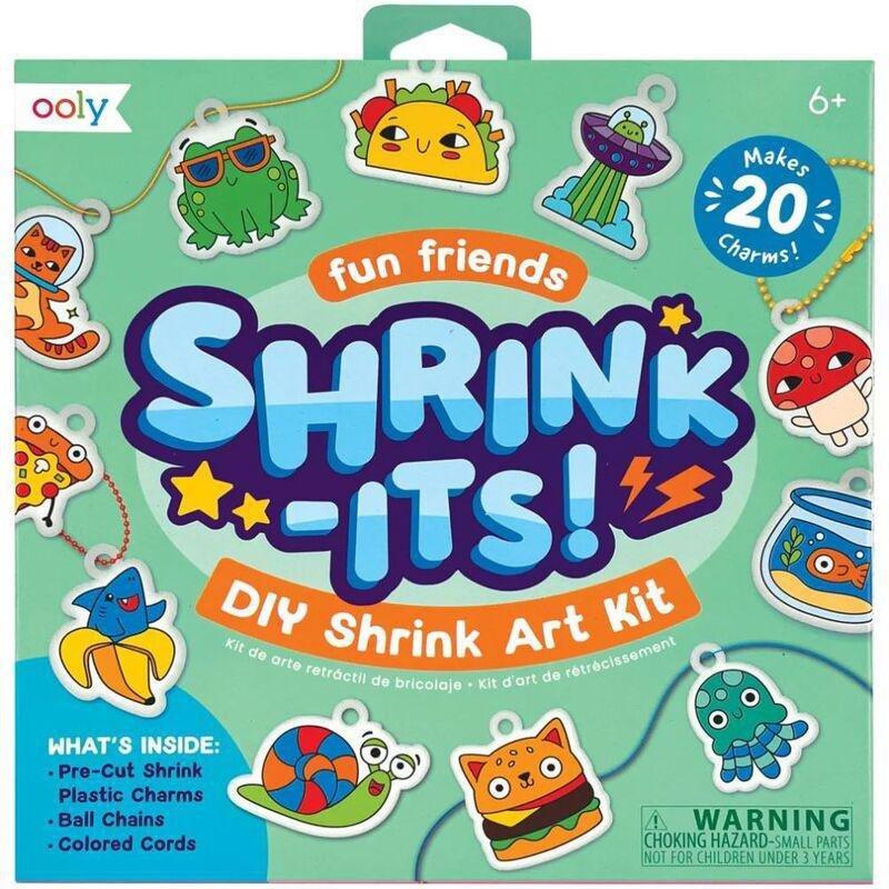 Ooly Shrink-Its! D.I.Y. Shrink Art Kit - Fun Friends, , large image number 0