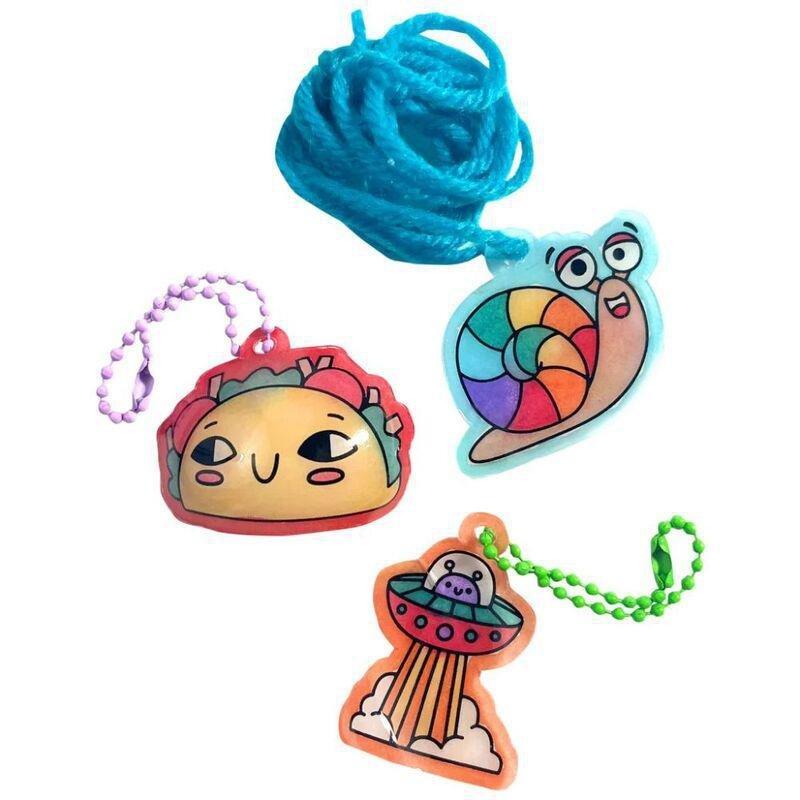 Ooly Shrink-Its! D.I.Y. Shrink Art Kit - Fun Friends, , large image number 1