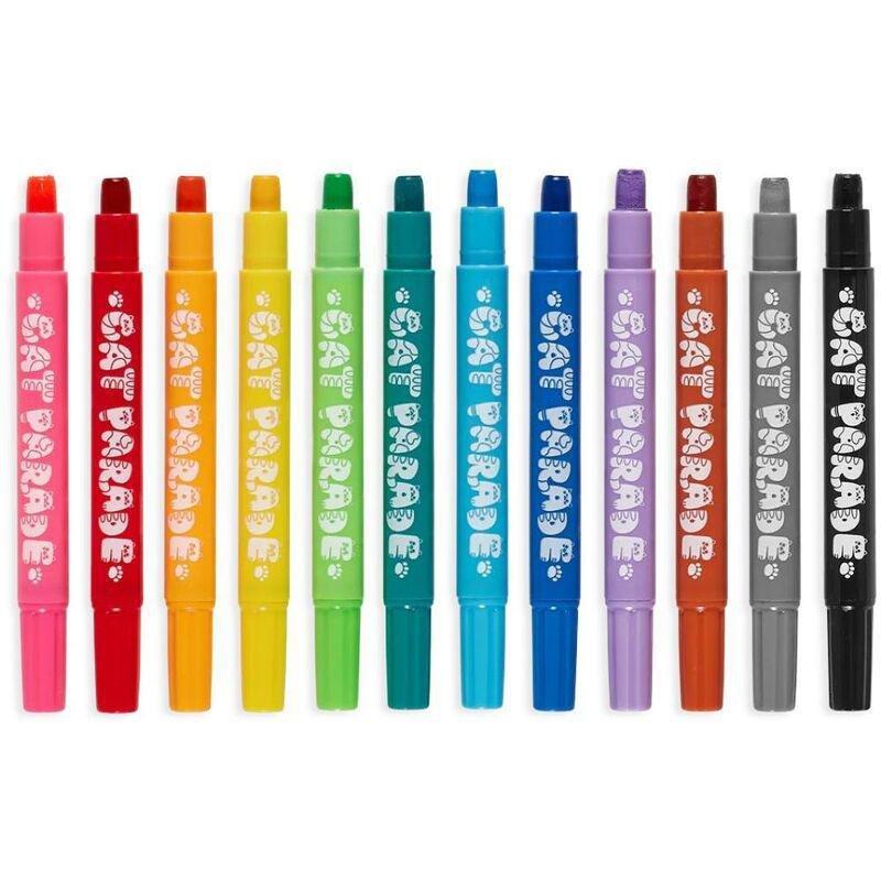 Ooly Cat Parade Watercolor Gel Crayons (Set of 12), , large image number 2