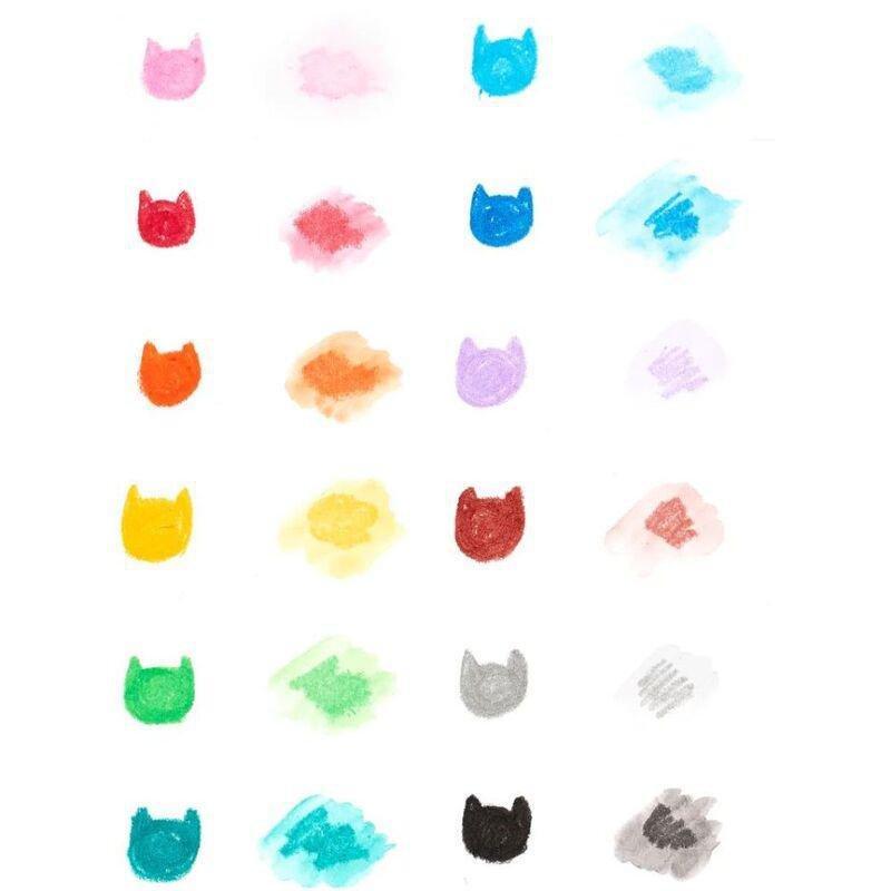 Ooly Cat Parade Watercolor Gel Crayons (Set of 12), , large image number 4