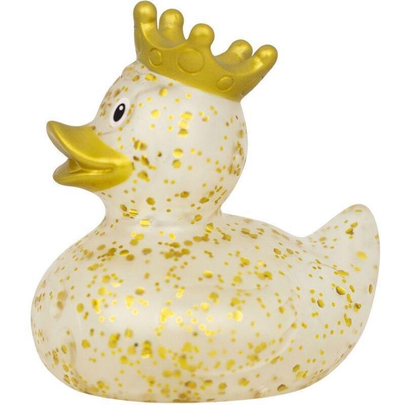 Lilalu Gold Glitter Duck With Crown, , large image number 2