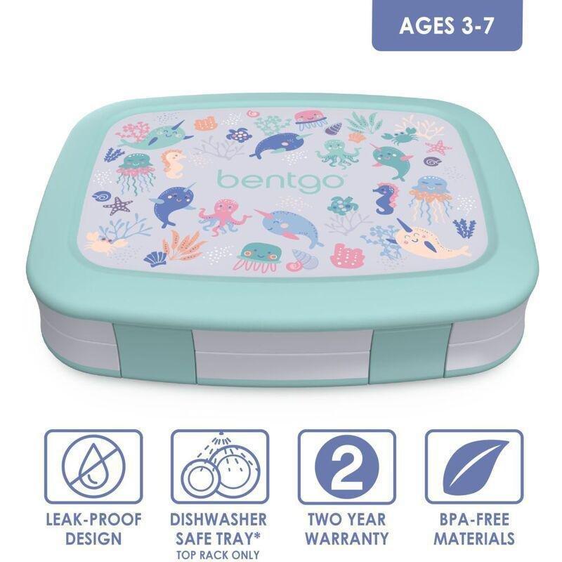 Bentgo Kids Prints Lunch Box - Sea Life, , large image number 4