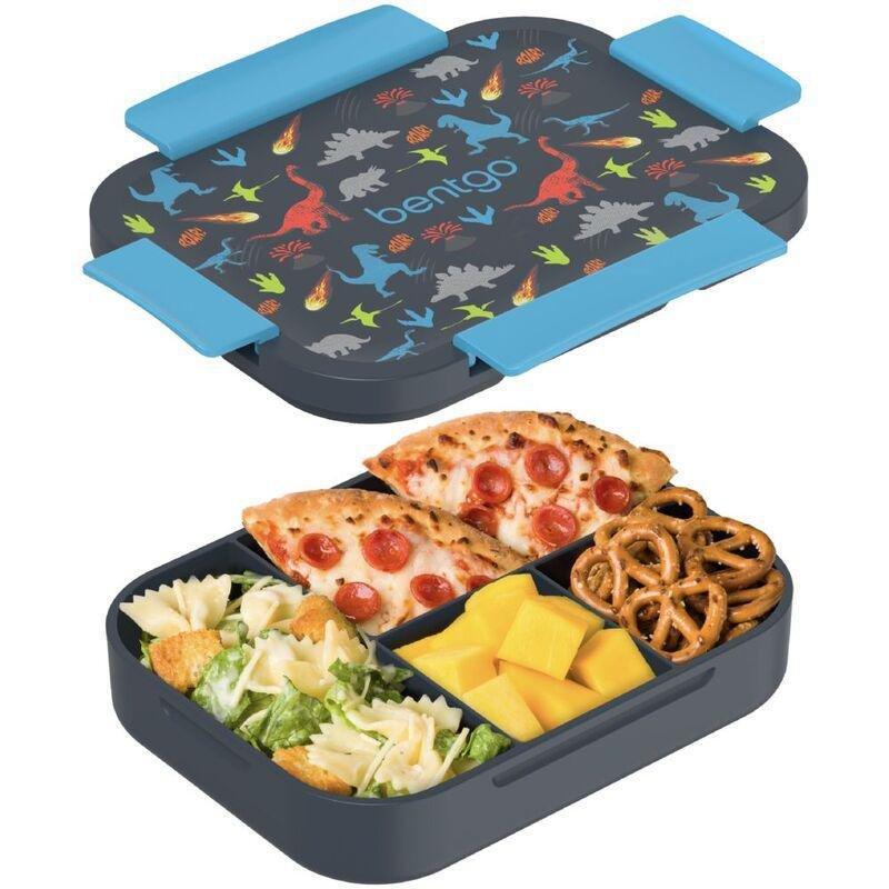 Bentgo Kids Prints Slim Lunch box - Dino, , medium