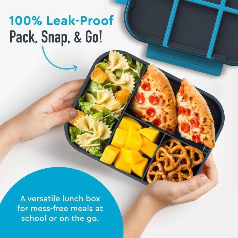 Bentgo Kids Prints Slim Lunch box - Dino, , large image number 4