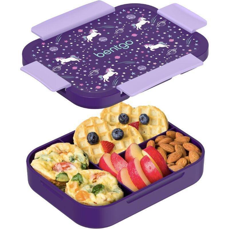 Bentgo Kids Prints Slim Lunch box - Unicorn, , medium