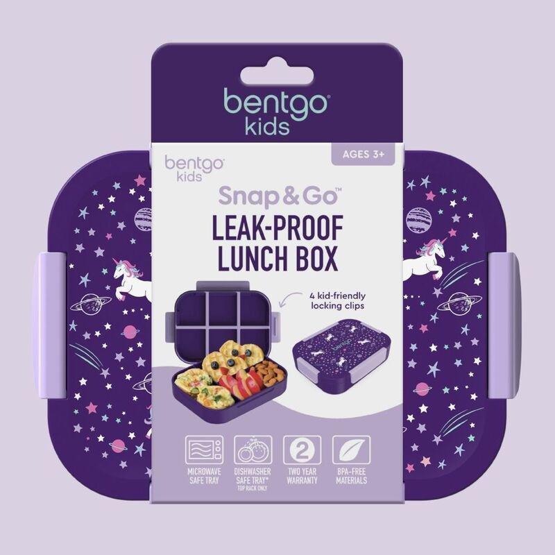 Bentgo Kids Prints Slim Lunch box - Unicorn, , large image number 1