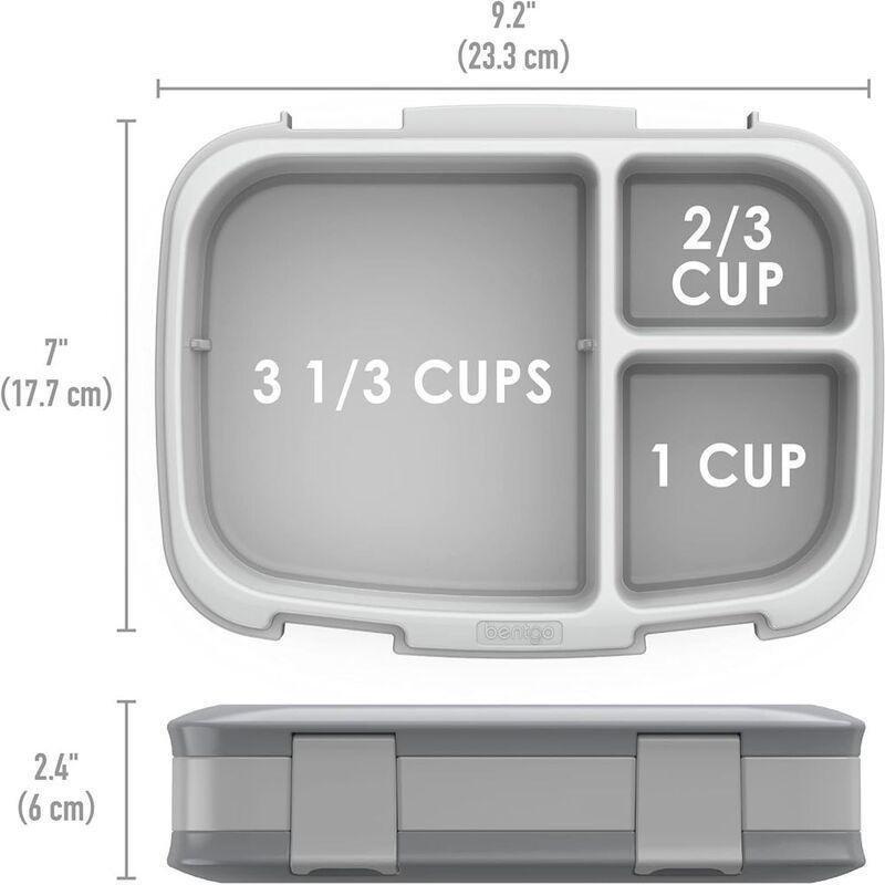 Bentgo Fresh Lunch box - Gray, , large image number 2
