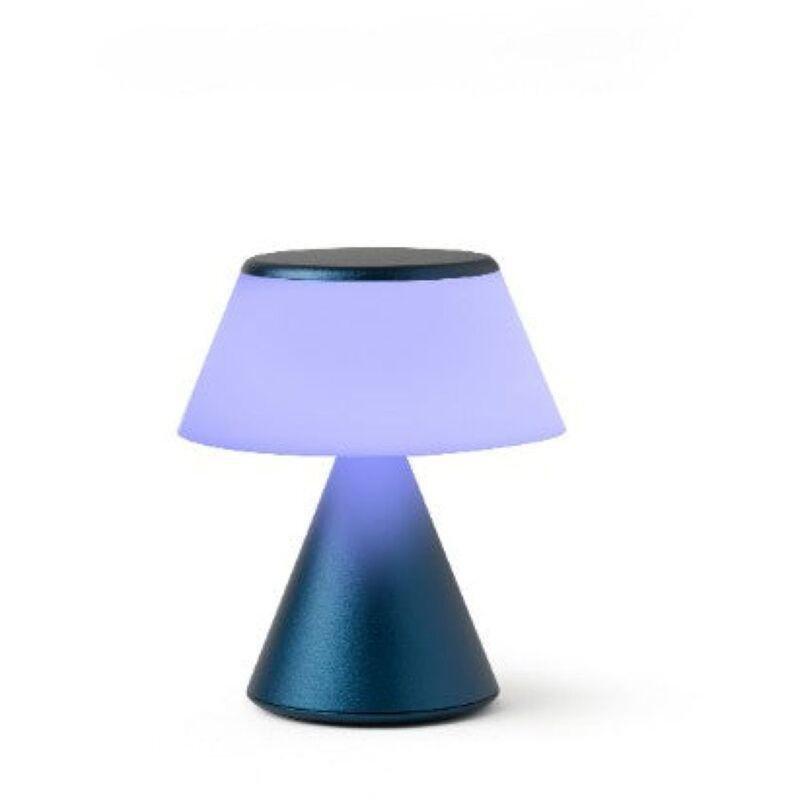 Lexon Luma S - Infinitely Pairable LED Lamp - Dark Blue 3-Inches, , large image number 1