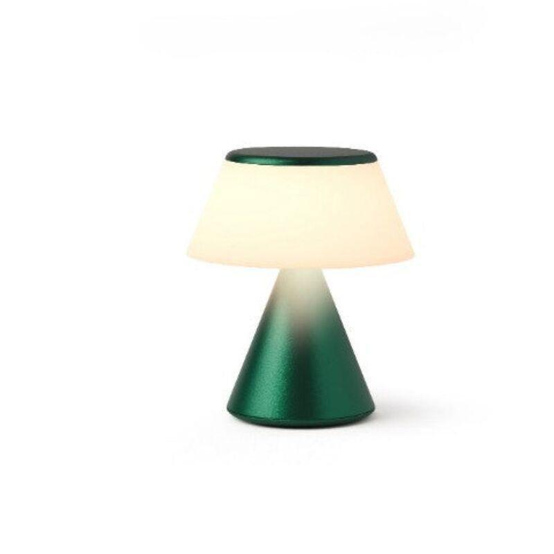 Lexon Luma S - Infinitely Pairable LED Lamp - Dark Green 3-Inches, , large image number 1