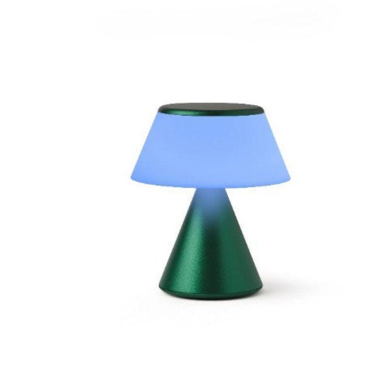 Lexon Luma S - Infinitely Pairable LED Lamp - Dark Green 3-Inches, , large image number 2