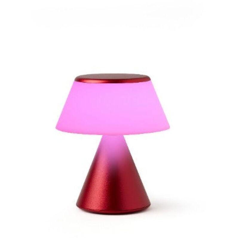 Lexon Luma S - Infinitely Pairable LED Lamp - Dark Red 3-Inches, , large image number 3