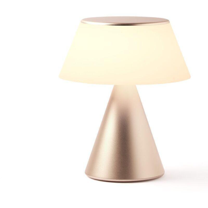 Lexon Lums L - Infinitely Pairable LED Lamp - Gold 7-Inches, , large image number 1