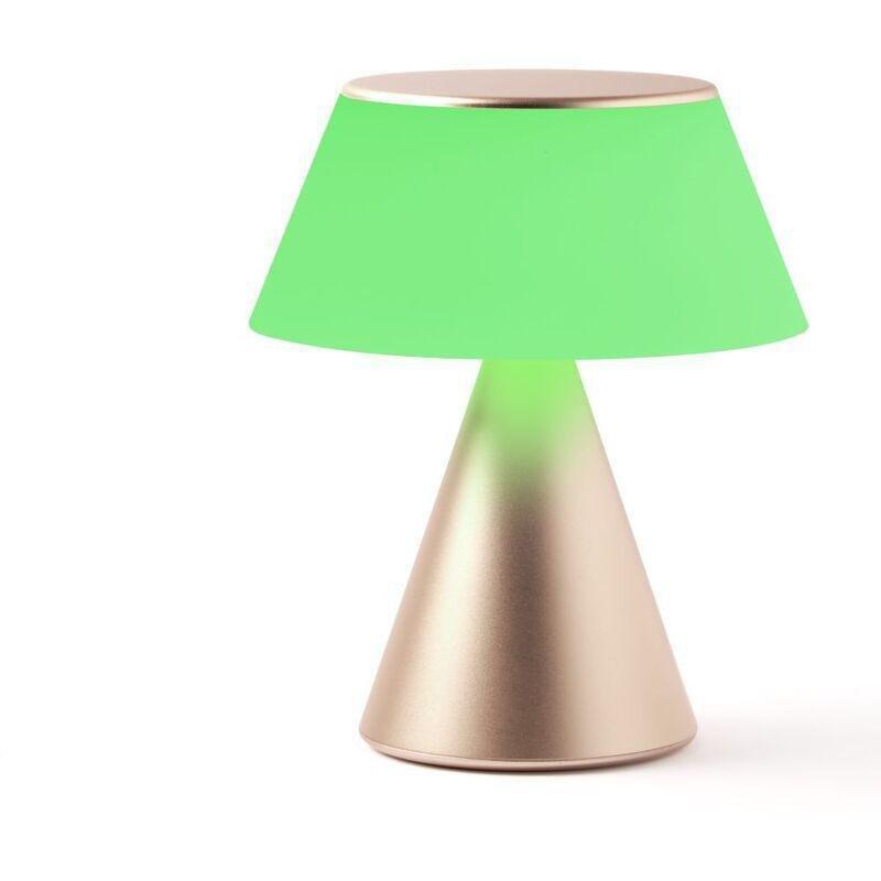 Lexon Lums L - Infinitely Pairable LED Lamp - Gold 7-Inches, , large image number 3